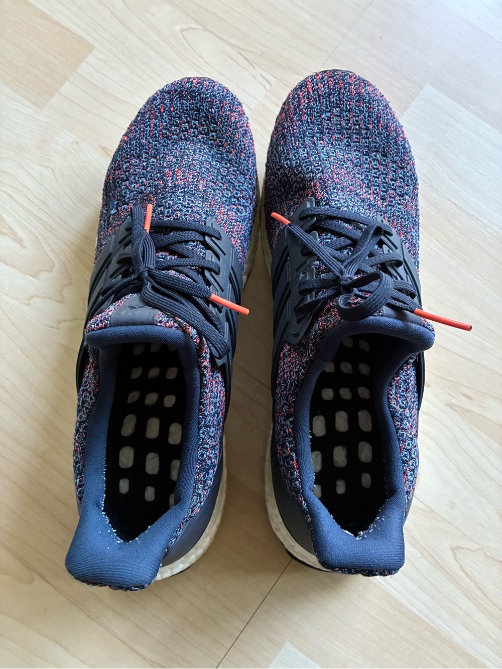 adidas UltraBoost 4.0 Boost navy blue Primeknit Low Top Lace Up Men's sz12 - Picture 5 of 9